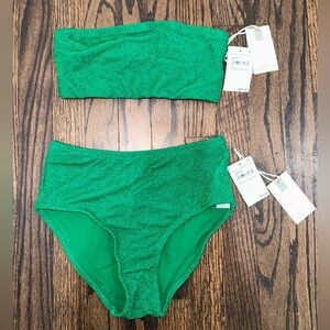 Good American Bikini in Sunmer Green